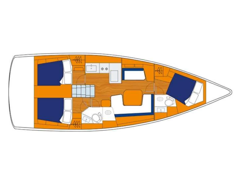 Location bateau Bénéteau Oceanis 41.1 à Le Pirée sur Samboat