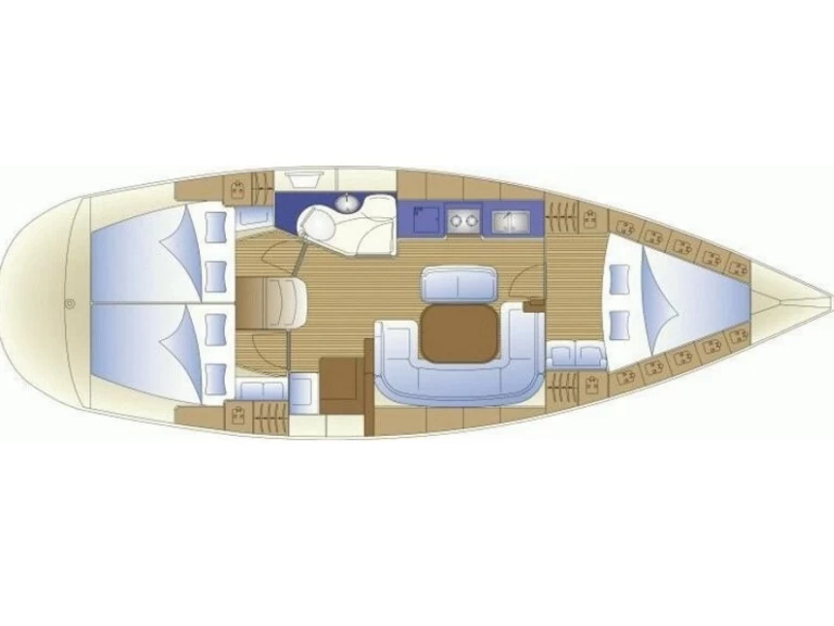 Voilier à louer à Nikiána au meilleur prix