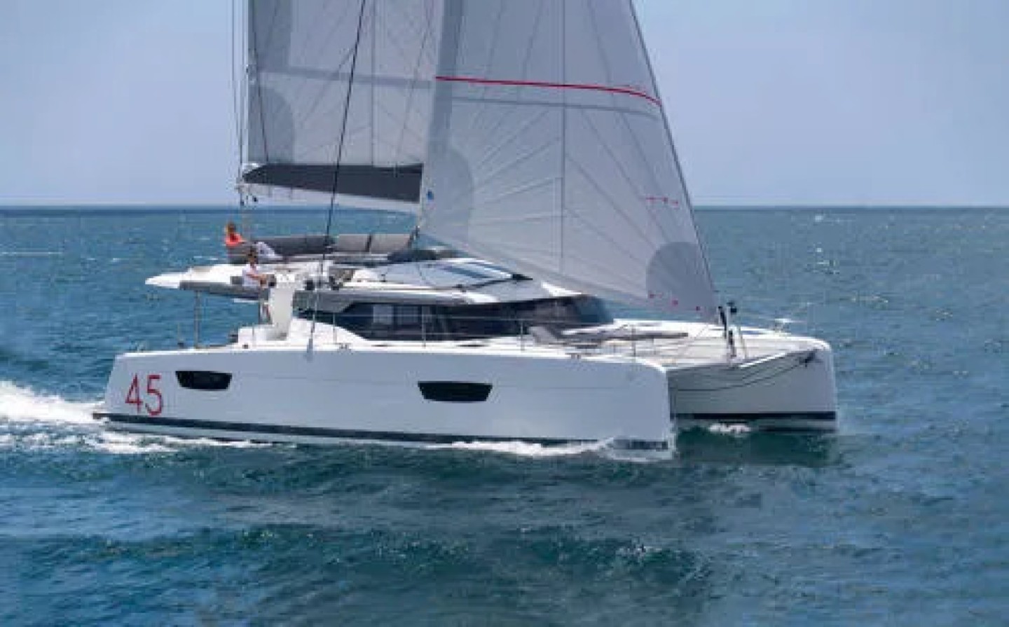 Fountaine Pajot Elba 45 eco solar catamaran charter in Tortola, Caribbean