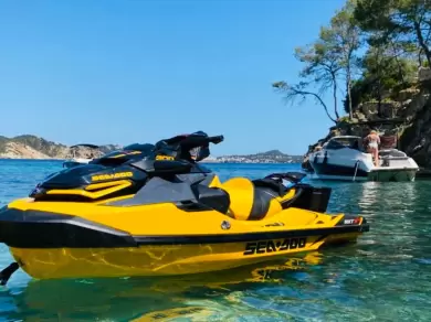 ジャスティス　Valley Greed ショートボード 蛍光イエロー Page 3 - Jet ski Rental & Jet ski Charter | SamBoat