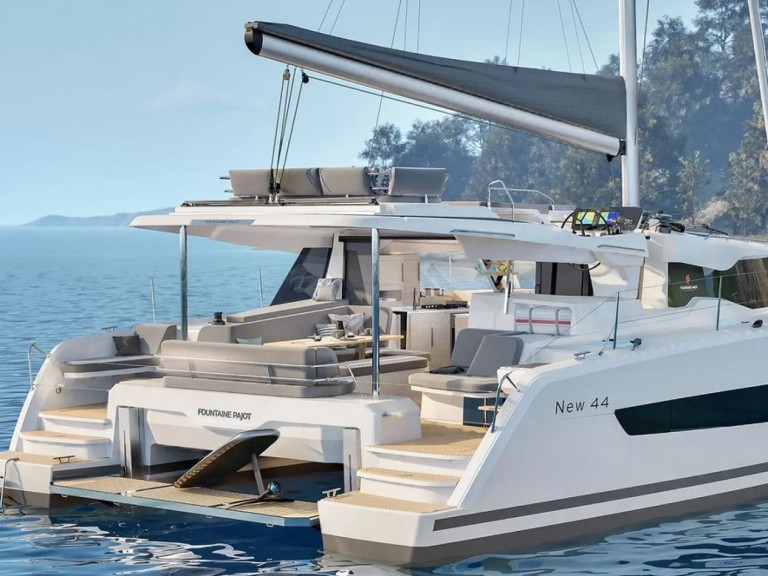 Location bateau Fountaine Pajot Fountaine Pajot FP 44 Quatuor ELECTRIC - 4 + 1 cab. à Seget Donji sur Samboat