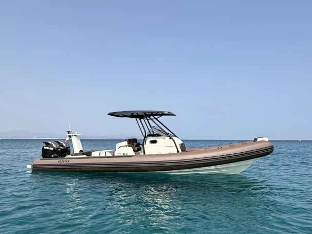 Louer Bateau à moteur avec ou sans skipper Brig à Saint-Tropez
