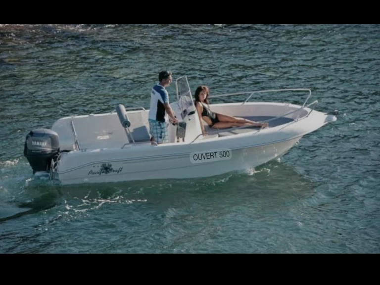 Location bateau Cagnes-sur-Mer pas cher Pacific Craft 500 Open