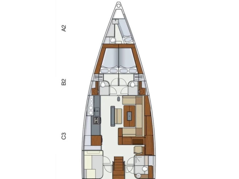 Location à Gümbet - Hanse Hanse 575 sur SamBoat