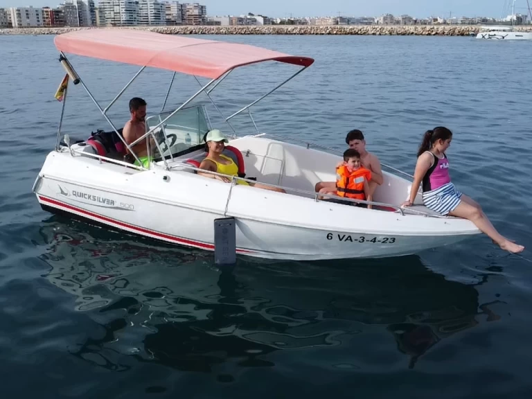 Location à Torrevieja - Quicksilver Quicksilver 500 Commander sur SamBoat