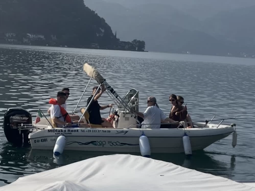 Location bateau Brusimpiano pas cher Capelli 500 Open