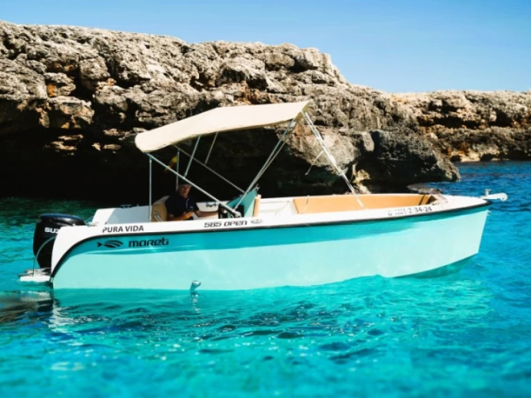 Location bateau Mareti 585 Open à Ciutadella de Menorca sur Samboat