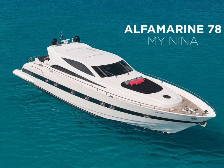 Location Yacht à Ibiza (Ville) - Alfamarine 78