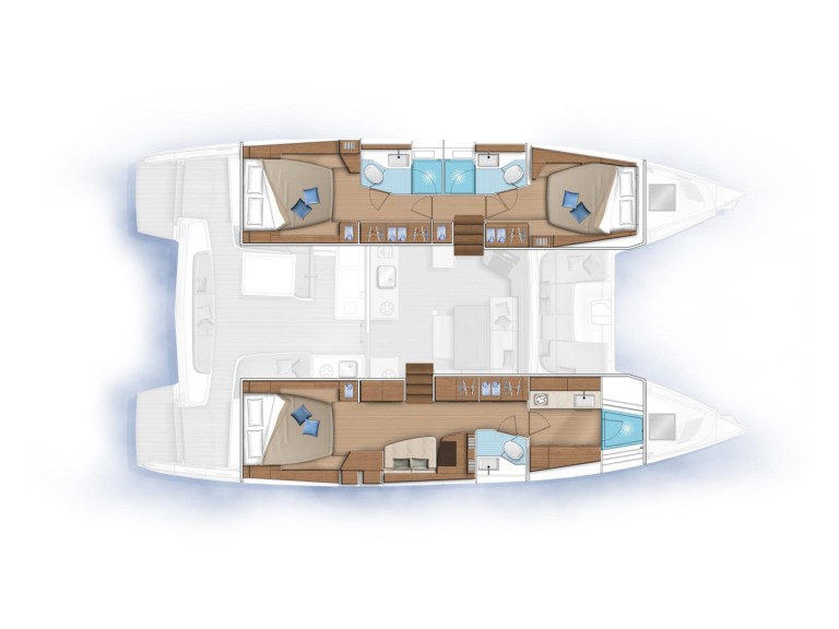 Location bateau Paros (Ile) pas cher Lagoon 46
