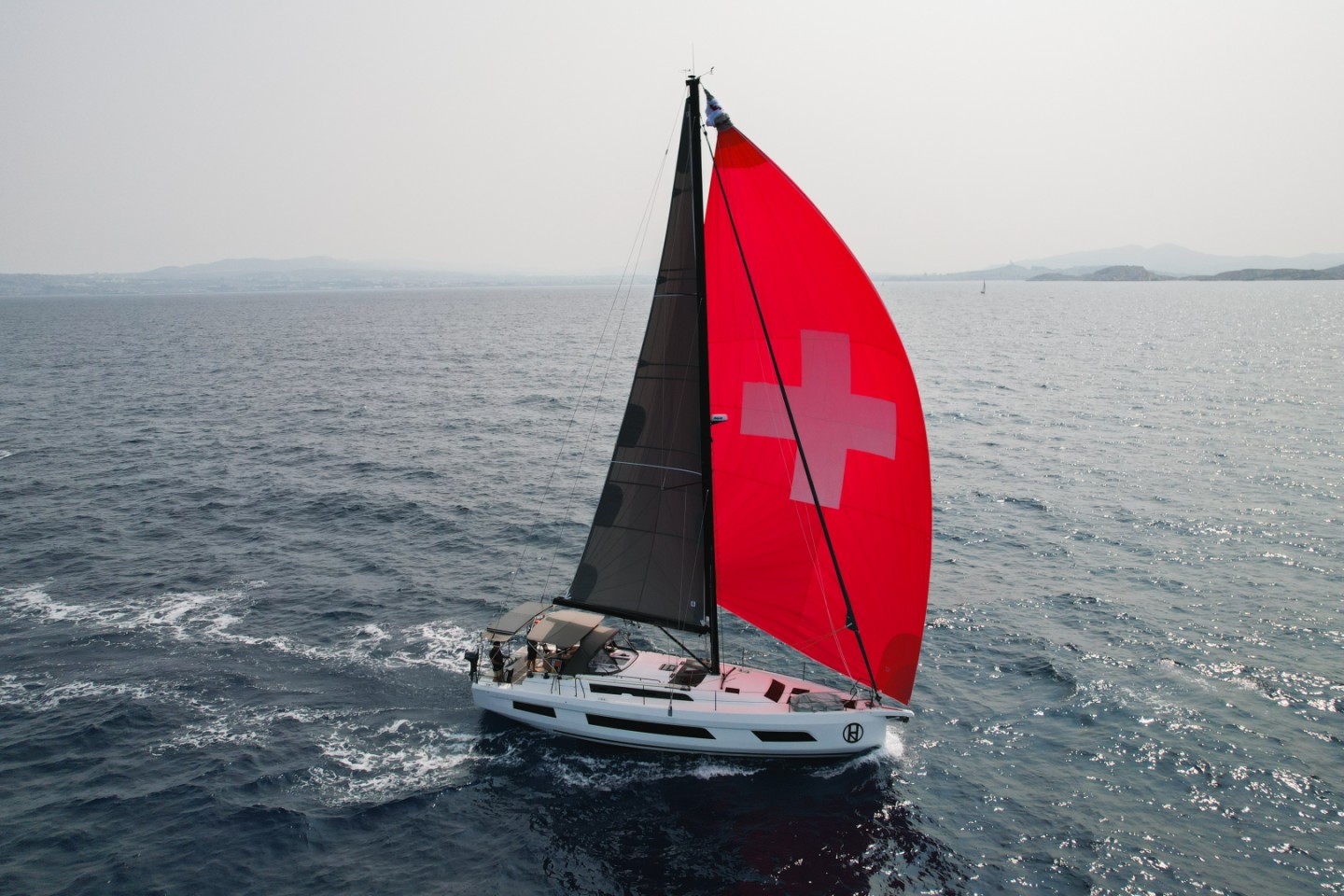 Dufour 44 eco solar sailboat charter in Marseille, France