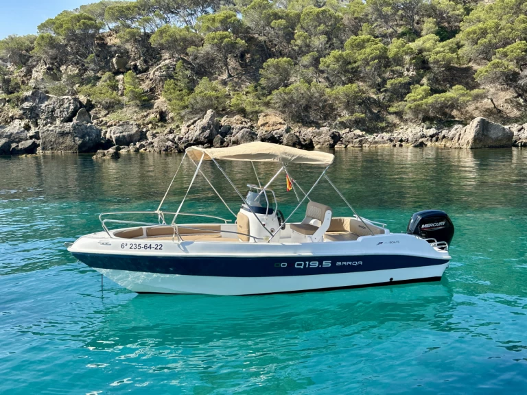 Location Bateau à moteur Barqa avec permis