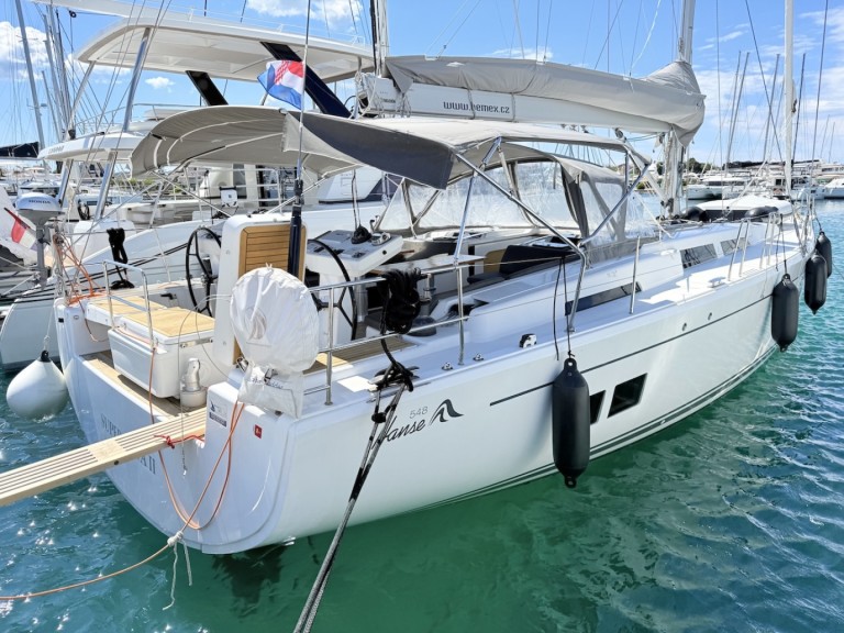 Location bateau Sukošan pas cher Hanse 548