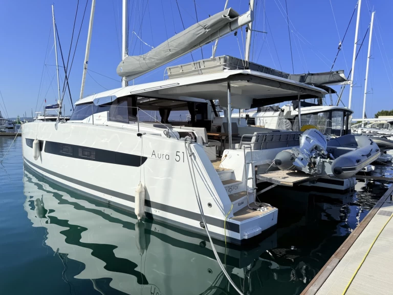 Location à Sukošan - Fountaine Pajot Aura 51 sur SamBoat