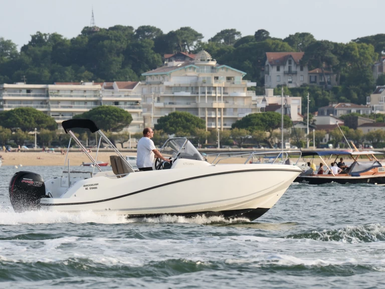 Location bateau Quicksilver Quicksilver 675 Activ Open à Arcachon sur Samboat