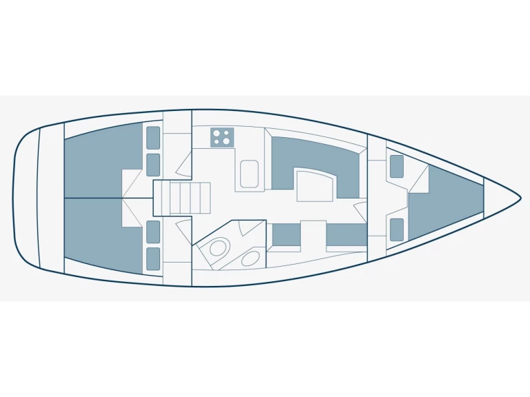 Location bateau Elan Impression 344 à Kiáto sur Samboat