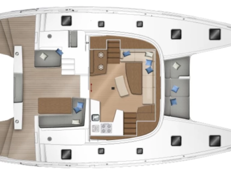 Location à Le Marin - Lagoon Lagoon 42 sur SamBoat
