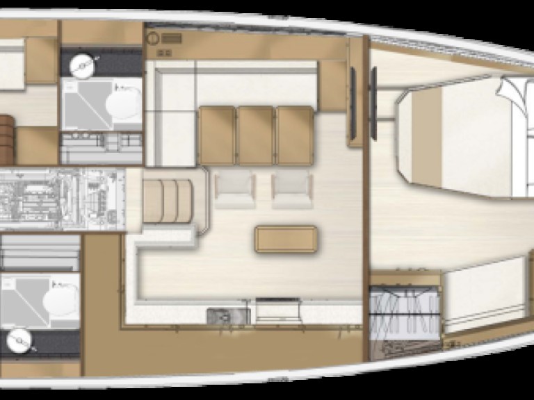 Location à Road Town - Jeanneau Jeanneau 55 - 3 + 1 cab. sur SamBoat