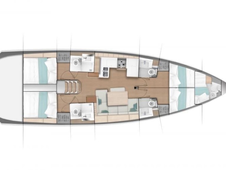Location bateau Jeanneau Sun Odyssey 490 à Road Town sur Samboat
