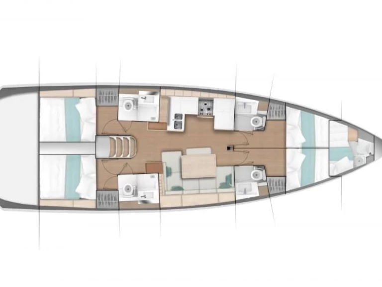 Location bateau Jeanneau Sun Odyssey 490 à Road Town sur Samboat
