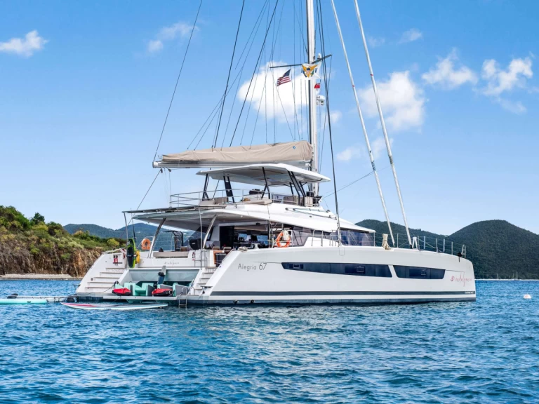 Location à Îles Vierges britanniques (BVI) - Fountaine Pajot INDULGENCE sur SamBoat