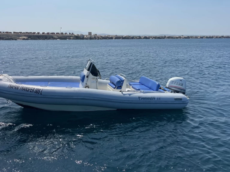Location Semi-rigide à Trapani - Marlin Boat 18