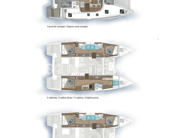 Location bateau Lagoon Lagoon 46 à Port Elizabeth sur Samboat