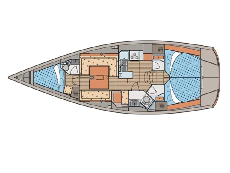 Louer Voilier avec ou sans skipper Elan à Marina Baotić