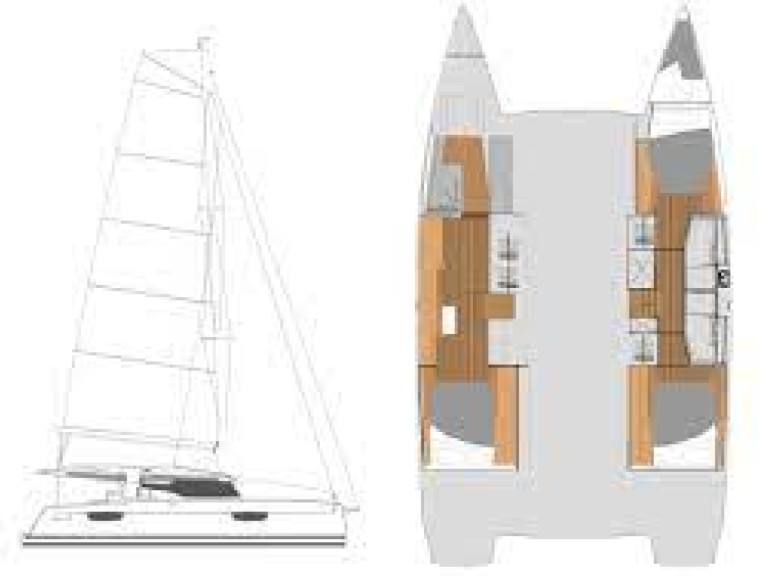 Location bateau Seget Donji pas cher Elba 45