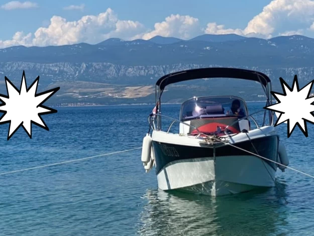 Bateau à moteur à louer à Krk au meilleur prix