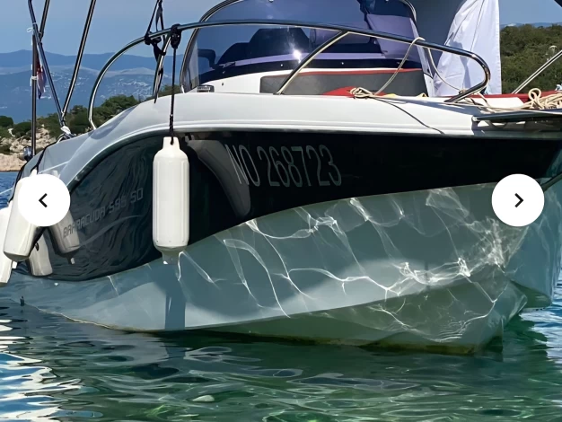 Okiboats Barracuda 595SD a louer à Krk