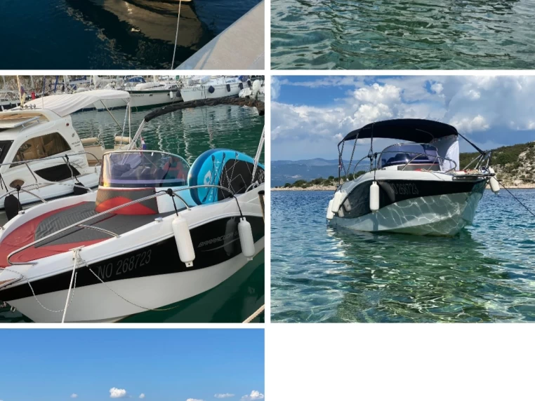 Louez un Okiboats Barracuda 595SD à Krk