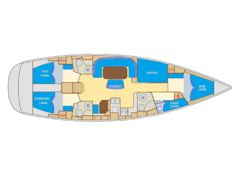 Louez un Bavaria Bavaria 50 Cruiser à Horta