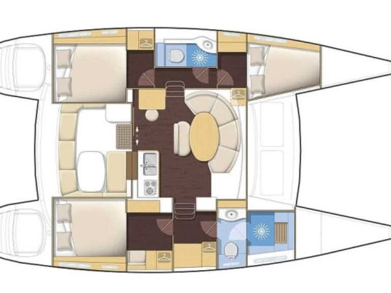 Louer Catamaran avec ou sans skipper Lagoon à Bonifacio