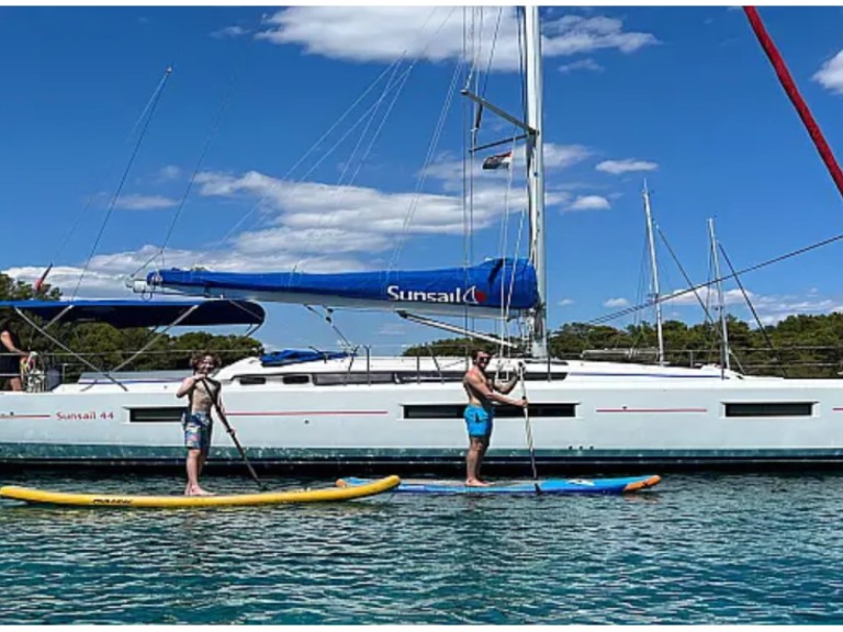 Location bateau Marigot pas cher Sun Odyssey 440