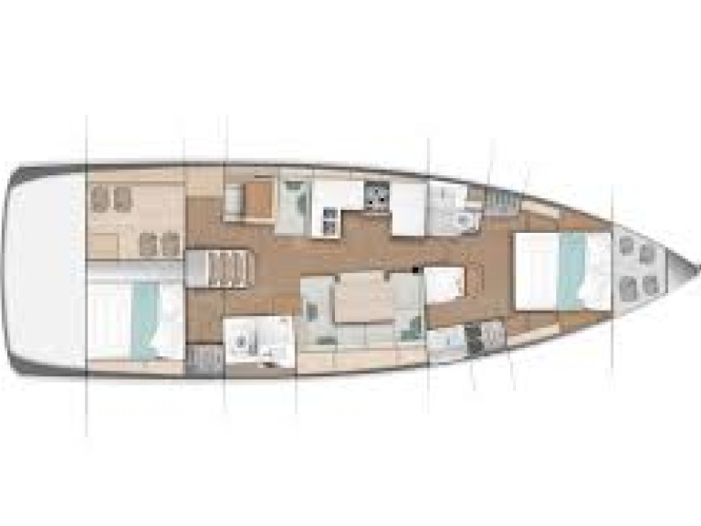 Louez un Jeanneau Sun Odyssey 490 à Salerne