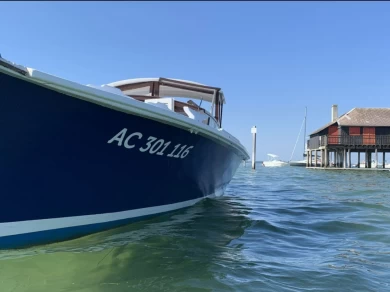Noleggio Barca a motore a Arcachon – Dubourdieu Pinasse
