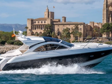Yacht charter Golfe-Juan billig Portofino 48