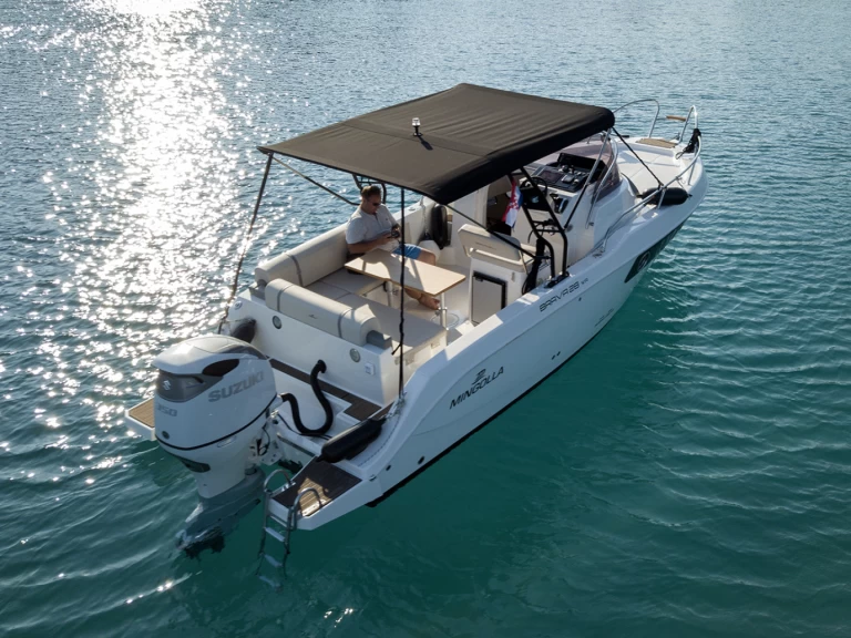 Location Bateau à moteur Mingolla avec permis