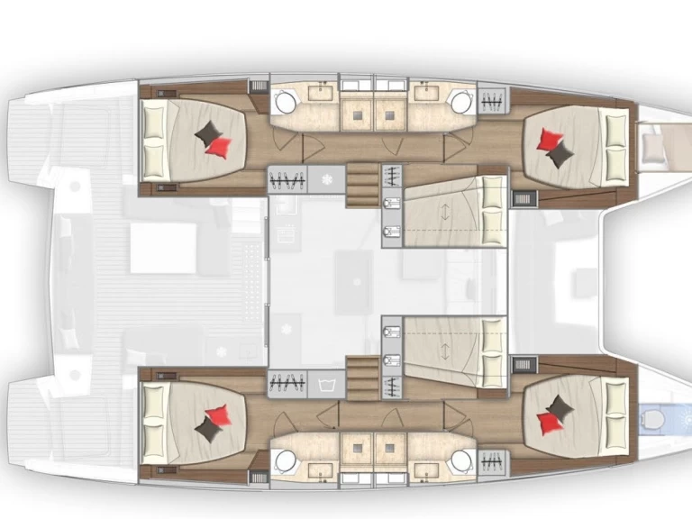Location Catamaran Lagoon avec permis