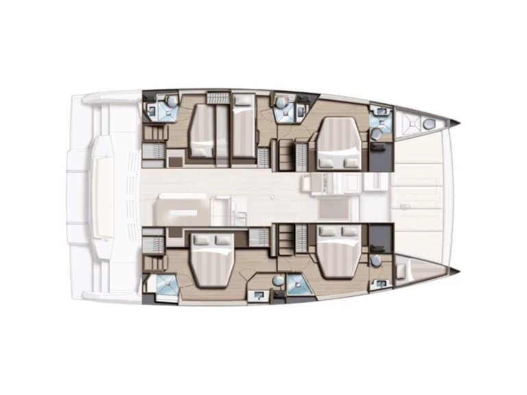 Louer Catamaran avec ou sans skipper Bali à Lávrio