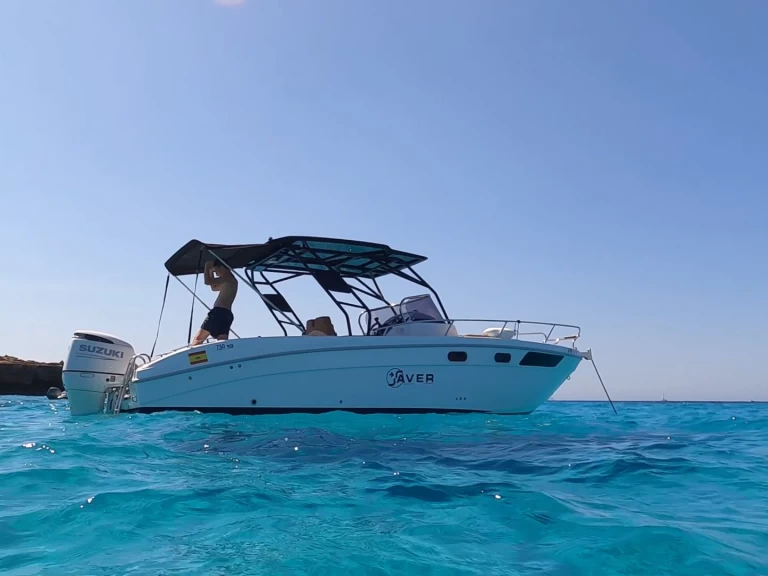 Louer Bateau à moteur avec ou sans skipper Saver à s'Estanyol de Migjorn
