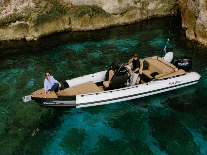 Location Semi-rigide Sea quest avec permis