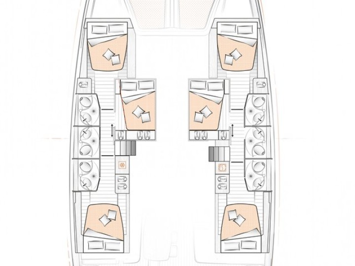 Location bateau Seget Donji pas cher Excess 15