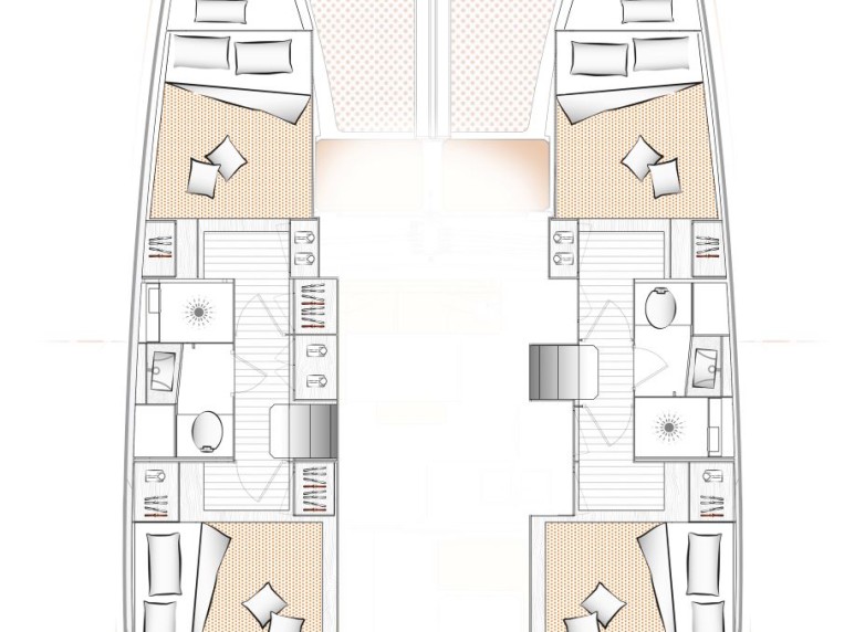 Location bateau Seget Donji pas cher Excess 11