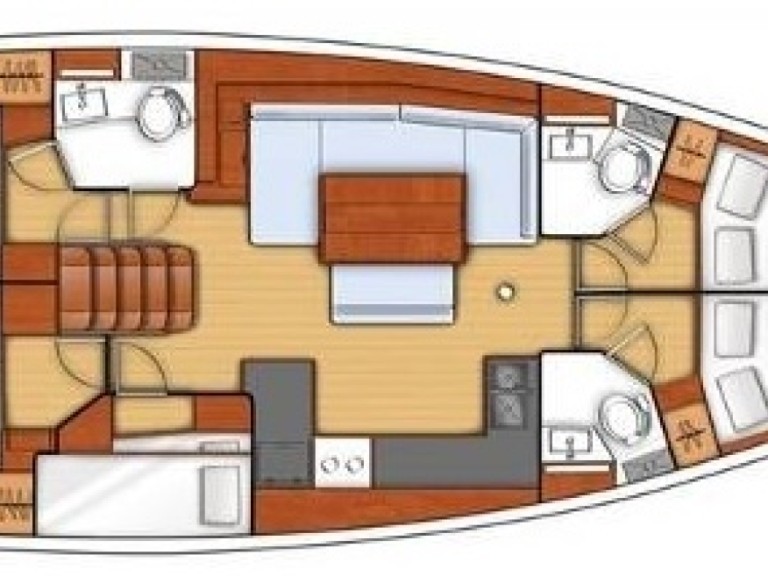 Location bateau Punat pas cher Oceanis 48