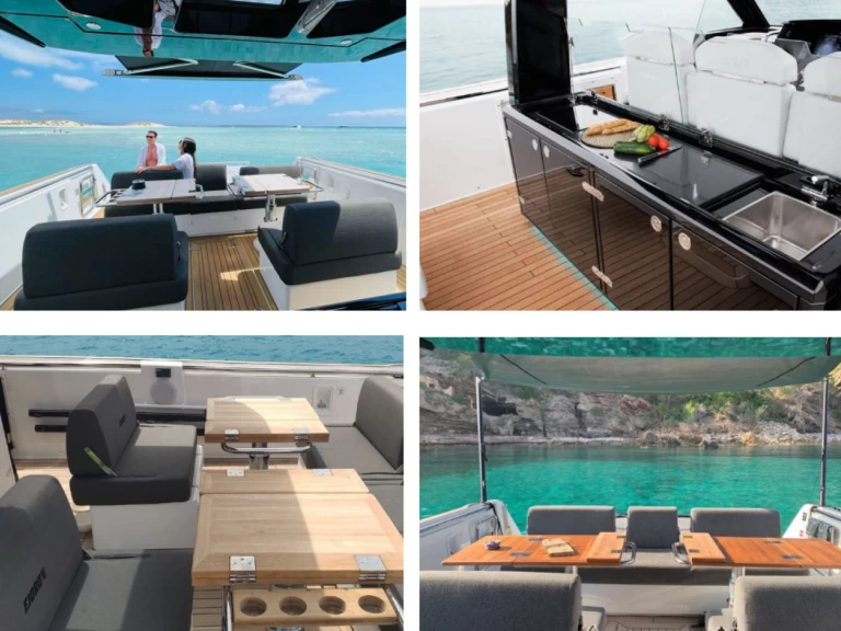 Location bateau Ibiza (Ville) pas cher Fjord 44 Open