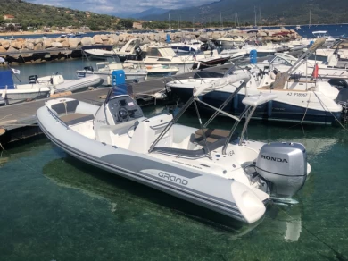Noleggio Gommone Grand Boats con patente nautica