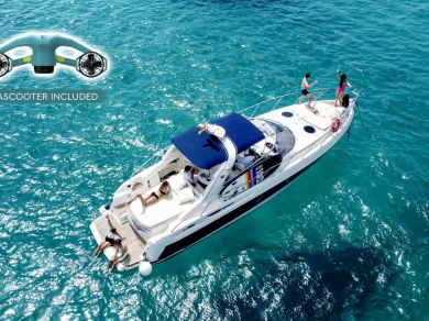 Cranchi Endurance 41 charter bareboat or captained in  Palma de Majorque