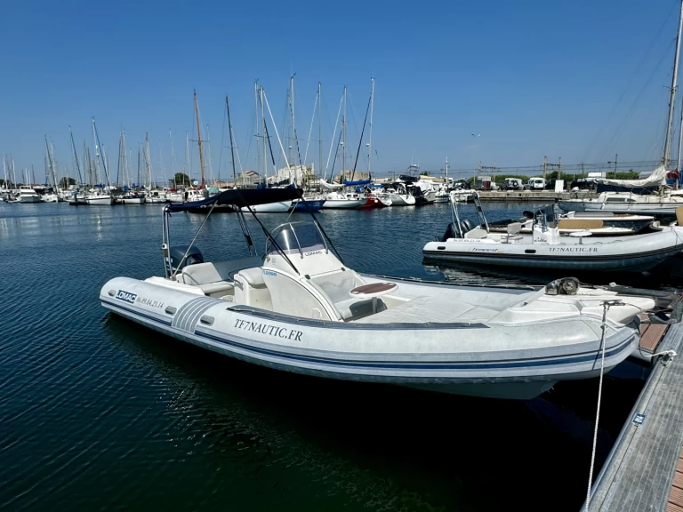Louer Semi-rigide avec ou sans skipper Lomac à Sète
