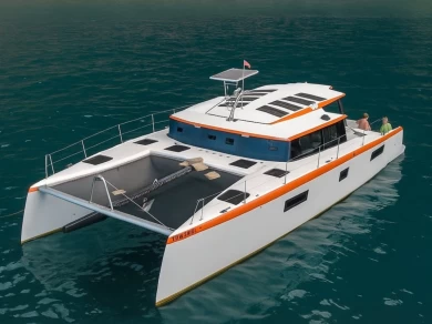Alquiler de Luna Luna 47 Power en Split